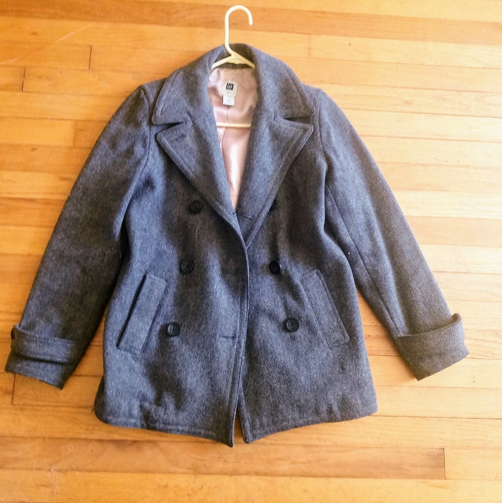 Gray Gap pea coat